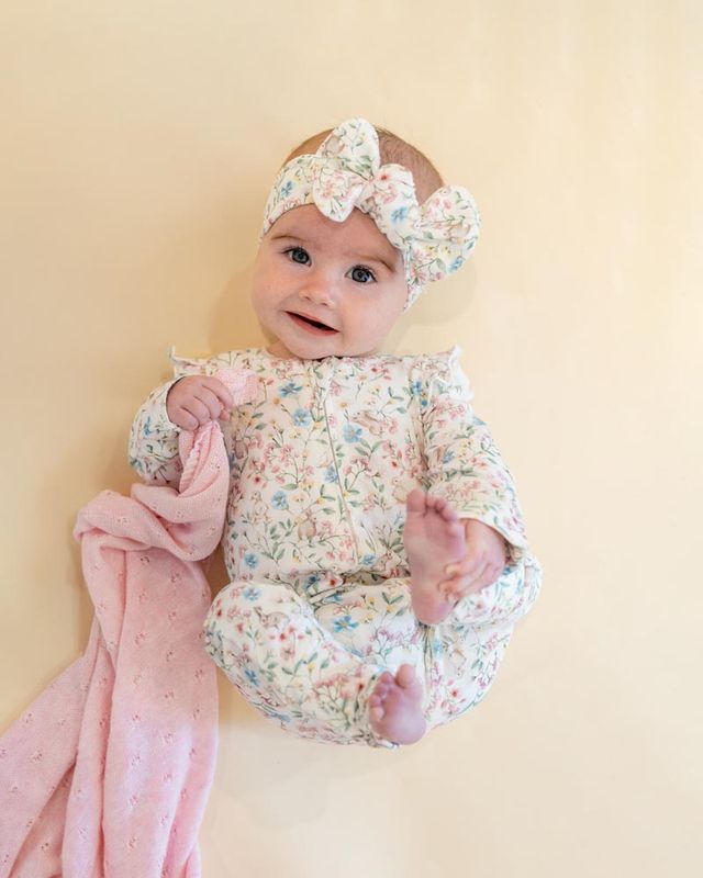 Bonnie L/S Zipsuit - Bonnie Print