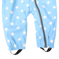 Polkadot Colour Change Rain Suit - Blue