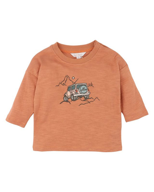 Wild Side 4WD L/S Tee - Clay