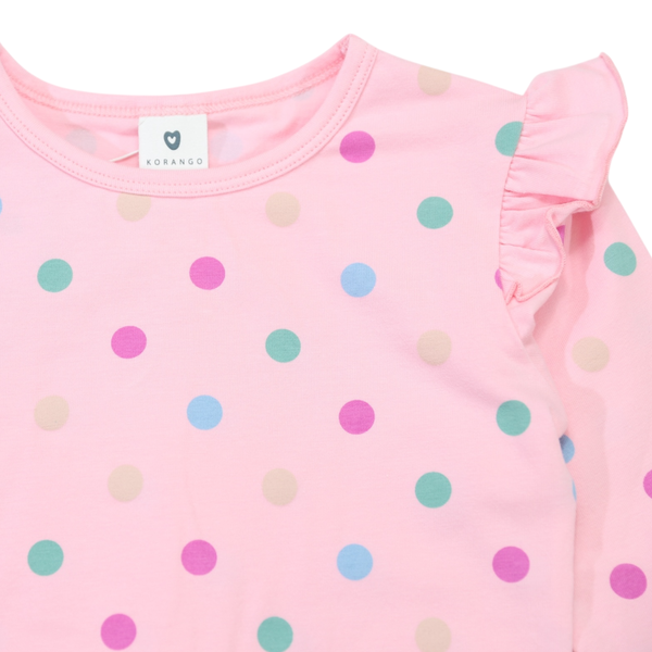 Polkadot Tee - Pink