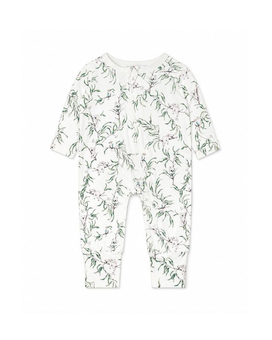 Taylor L/S Koala Zipsuit - Taylor Print