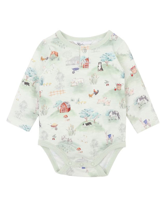 Hunter Print L/S Bodysuit