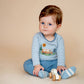 Alvin Stripe   L/S Bodysuit