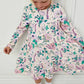 Tiered Dress - Whimsical Print