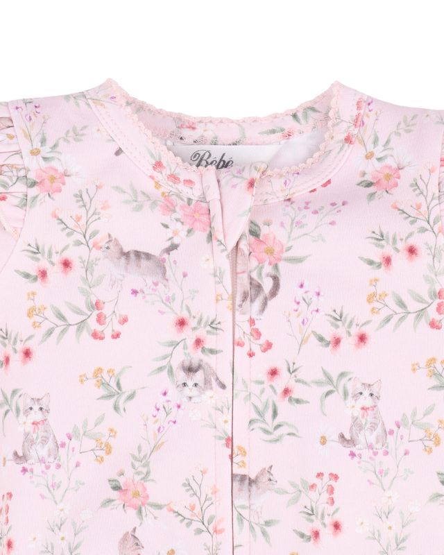 Willa Organic L/S Zipsuit