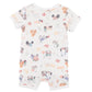 Clayton S/S Zipsuit - Clayton Print
