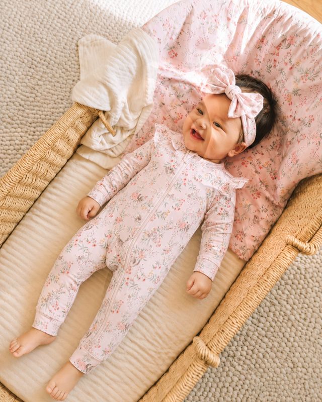 Willa Organic L/S Zipsuit