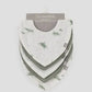 Muslin Bibs 5PK - Turtle Bay