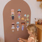 Magnetic Playwall™ | Magnetic Wall Decal For Kids & Playrooms - Checkered