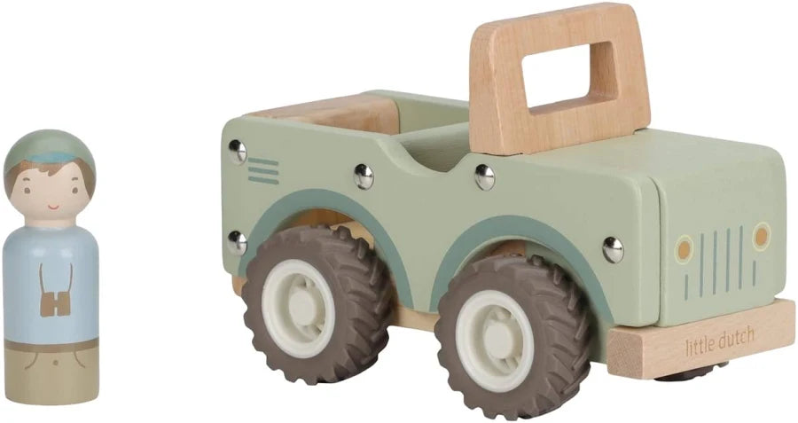 Little Dutch  Wooden Safari Car