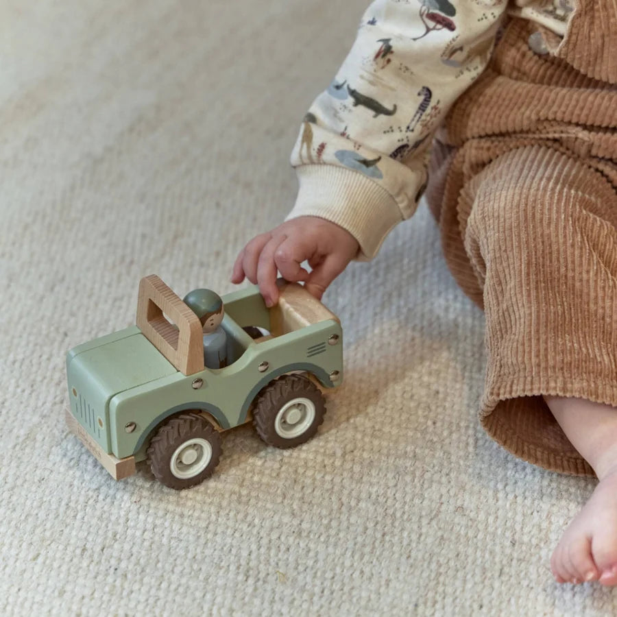 Little Dutch  Wooden Safari Car
