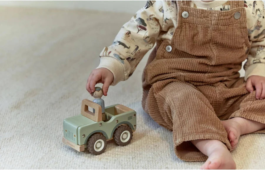 Little Dutch  Wooden Safari Car