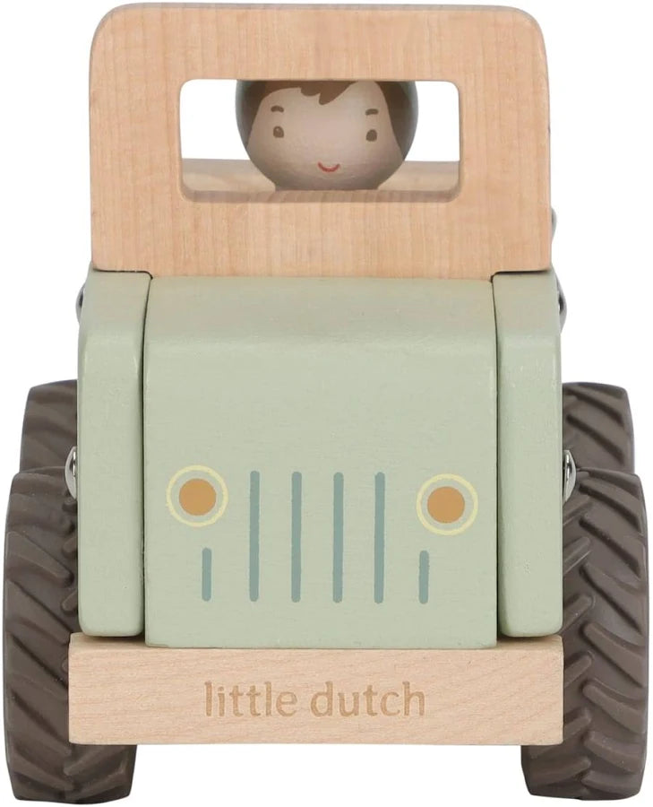 Little Dutch  Wooden Safari Car