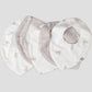 Muslin Bibs 5PK - Stone Grey