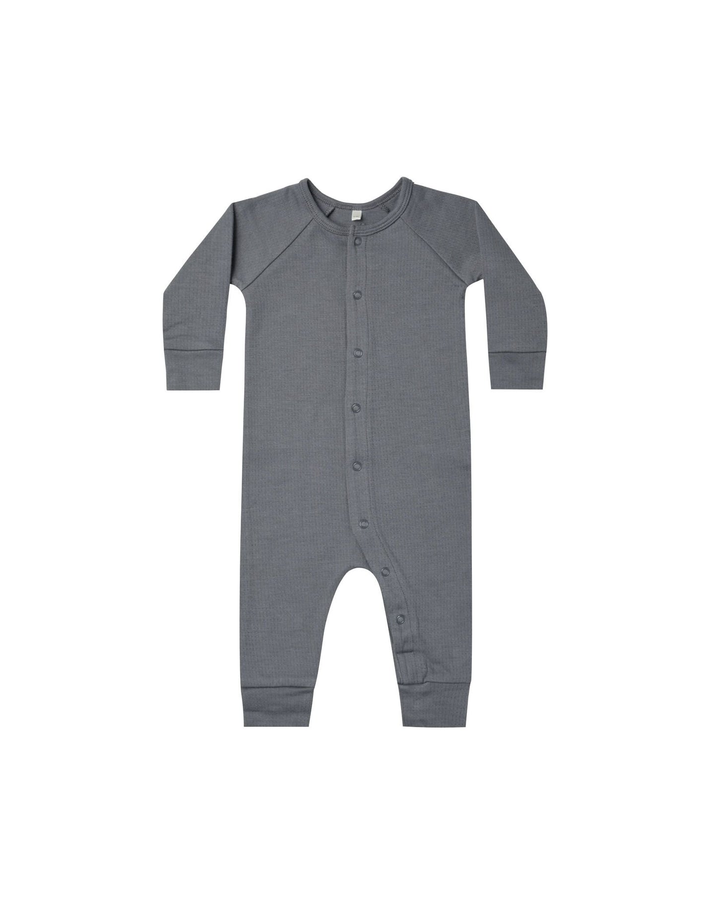 Quincy Mae Pointelle Long John - Navy
