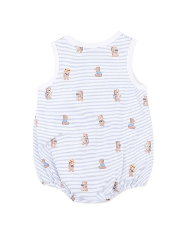 Brady Button Up Bodysuit - Brady Stripe