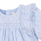 Piccolina Broderie Dress - Cornflower Blue