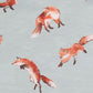 Mr Fox Print L/S Bodysuit