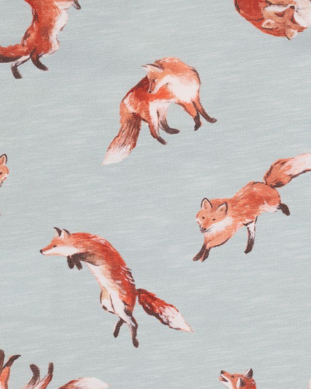 Mr Fox Print L/S Bodysuit