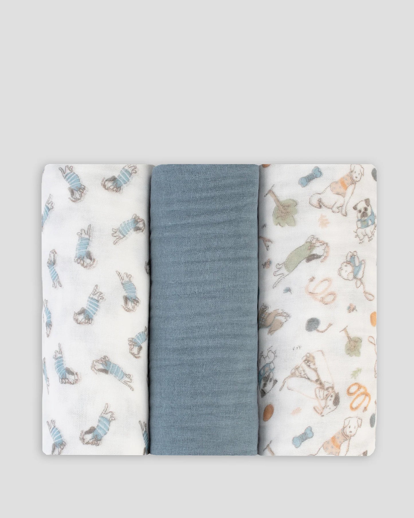 Muslin Wraps 3 Pack - Barklife Dog