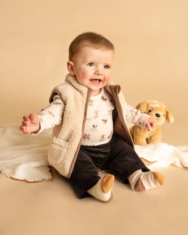 Sherpa Vest - Natural