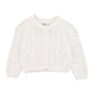 Girls Pointelle Cardigan - Cloud