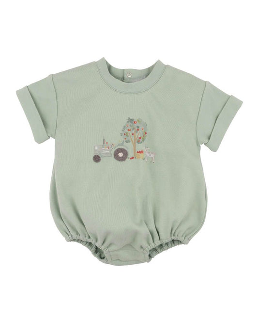 Scout Tractor Oversize Bodysuit - Misty Green