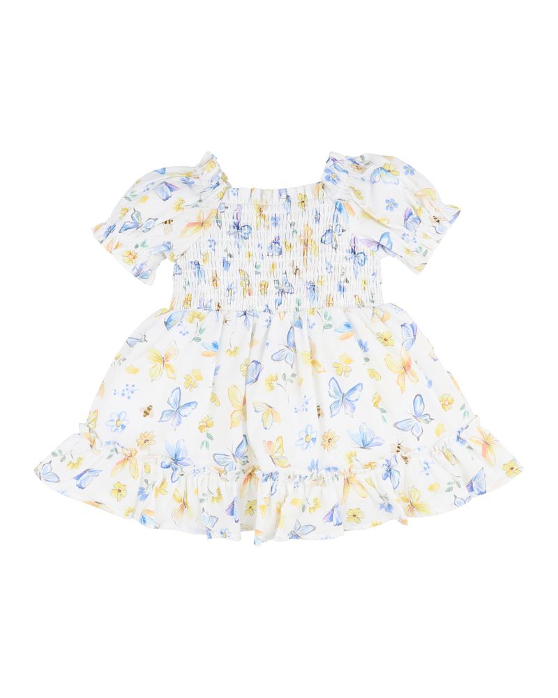 Libby Butterfly Print Dress