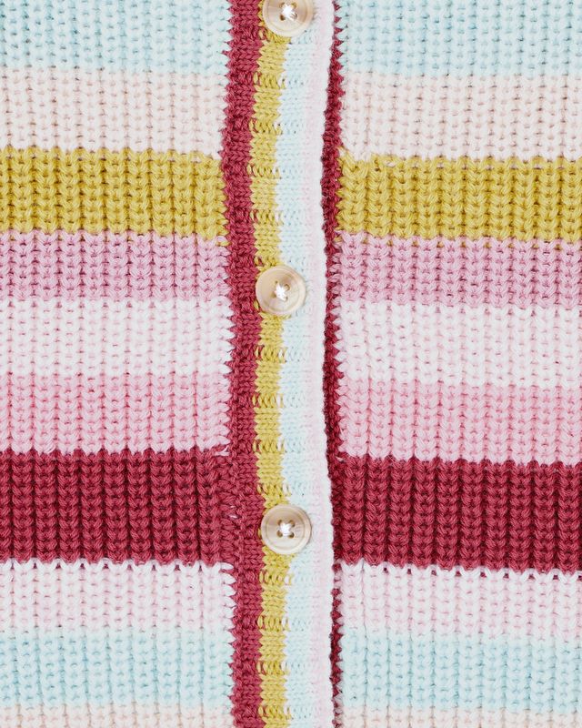 Orchard Bloom Stripe Cardigan - Multi