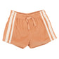 Caramel Side Stripe Toweling Shorts
