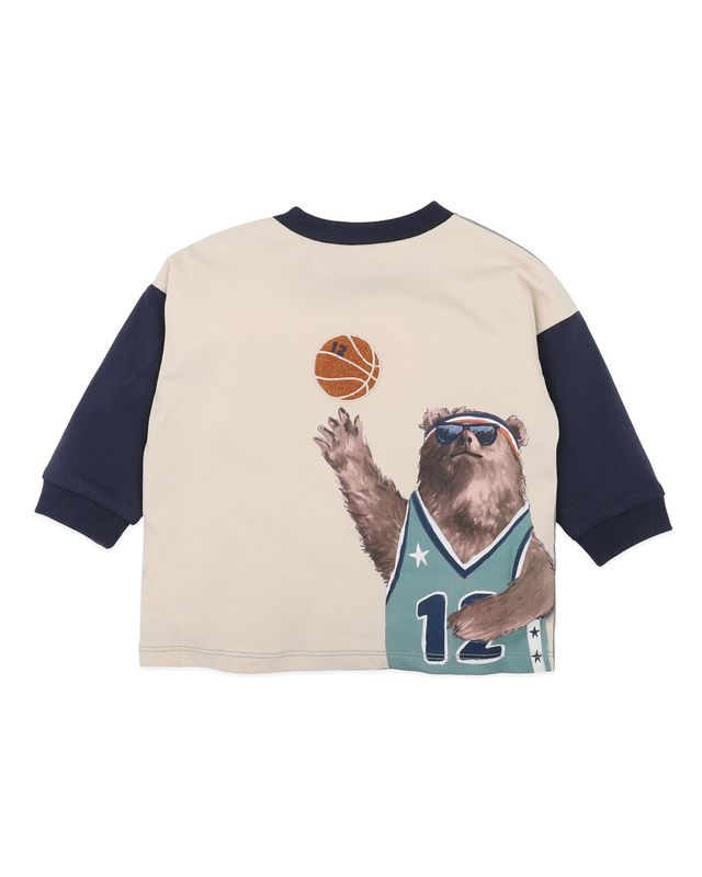 Wild Side Basketball L/S Tee - Multi