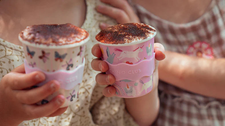 Unicorn Babychino Cup Pink 4oz