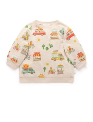 Siesta Windcheater - Lge Taco Truck Print