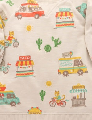 Siesta Windcheater - Lge Taco Truck Print
