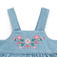 Embroidered Pinnie - Faded Denim