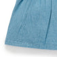 Embroidered Pinnie - Faded Denim