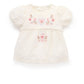 Embroidered Top - Cloud