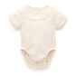 Pointelle Ruffle Bodysuit - Cloud