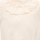 Pointelle Ruffle Bodysuit - Cloud