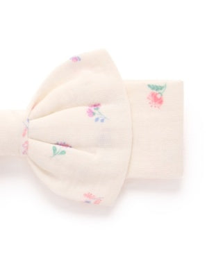 Bow Headband - Marigold Print XXS/XS
