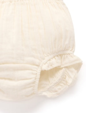 Ruffle Bloomer - Cloud