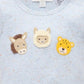 Appliqued Bodysuit - Azul Neppy