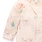 Printed Zip Growsuit - Little Llama Print