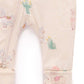 Printed Zip Growsuit - Little Llama Print
