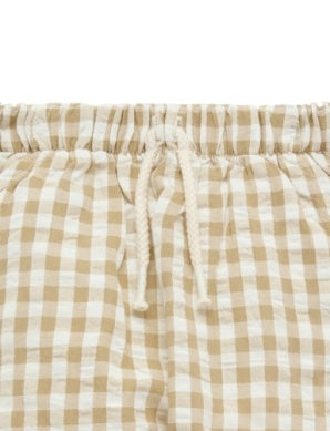 Slouchy Pants - Burrito Gingham