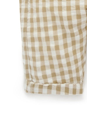 Slouchy Pants - Burrito Gingham
