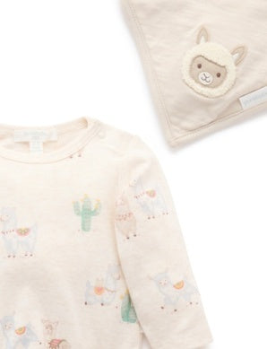 3 Pce Gift Set - Little Llama Print