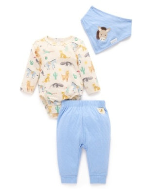 3 Pce Gift Set - Animal Fiesta