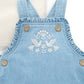 Denim Overall Set - Faded Denim
