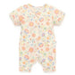 S/S Zip Growsuit - Desert Flowers